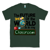 Sports Green the future of the world is in my classroom Classic Tee - BarkalooDesign