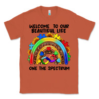 Copper Autism rainbow Classic Tee - FaDigitalArtStudio