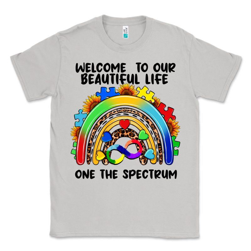 Autism Rainbow Classic Tee by FaDigitalArtStudio | Teevron