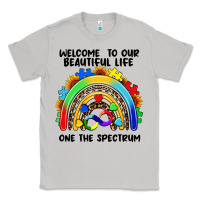 Moon Dust Autism rainbow Classic Tee - FaDigitalArtStudio