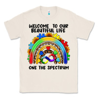 Natural Autism rainbow Classic Tee - FaDigitalArtStudio