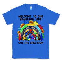 True Royal Autism rainbow Classic Tee - FaDigitalArtStudio