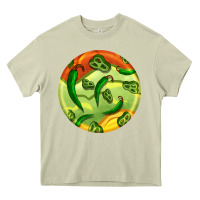 Mossy hispanic heritage month round earrings 1 Heavy Core Tee - BundleAndBundleShop