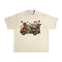 Sandshell farm animals autism Urban Heavy Tee - RacoonDesign