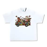 White farm animals autism Urban Heavy Tee - RacoonDesign