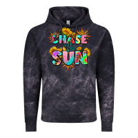 Cloud Black chase the sun Vintage Hoodie - AdoDesignShop