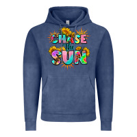Vintage Denim chase the sun Vintage Hoodie - AdoDesignShop