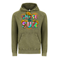 Vintage Olive chase the sun Vintage Hoodie - AdoDesignShop
