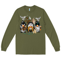 Army Green pastor nun religious gnome Long Sleeve Tee - BarkalooDesign