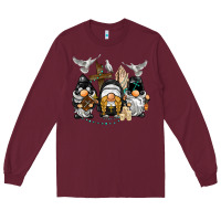 Burgundy pastor nun religious gnome Long Sleeve Tee - BarkalooDesign