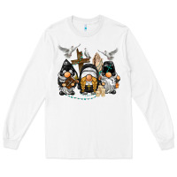 White pastor nun religious gnome Long Sleeve Tee - BarkalooDesign