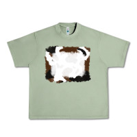 Oil Green cowhide frames background Urban Heavy Tee - RanaPortraitStore