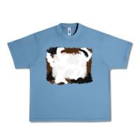Pebble Blue cowhide frames background Urban Heavy Tee - RanaPortraitStore