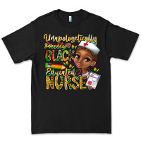 Black unapologetically pretty black educated nurse Premium Tee - CowhideDigitalArt