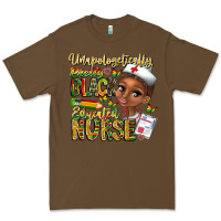 Cacao unapologetically pretty black educated nurse Premium Tee - CowhideDigitalArt