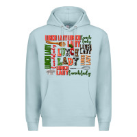 Blue Mist lunch lady Premium Hoodie - AdoDesignShop