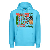 Ocean Blue lunch lady Premium Hoodie - AdoDesignShop