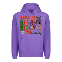 Purple lunch lady Premium Hoodie - AdoDesignShop
