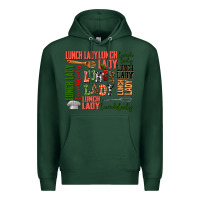 Sports Green lunch lady Premium Hoodie - AdoDesignShop
