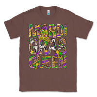 Chestnut Mardi Gras Queen Classic Tee - BundleAndBundleShop