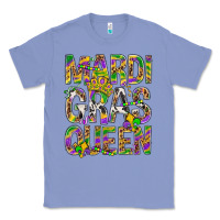 Colony Blue Mardi Gras Queen Classic Tee - BundleAndBundleShop