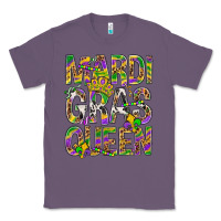 Lavender Mardi Gras Queen Classic Tee - BundleAndBundleShop