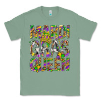 Sage Mardi Gras Queen Classic Tee - BundleAndBundleShop
