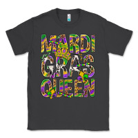 Smoke Mardi Gras Queen Classic Tee - BundleAndBundleShop