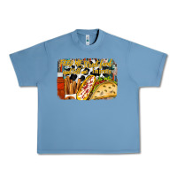 Pebble Blue feed me street food and tell me im pretty Urban Heavy Tee - RacoonDesign