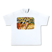 White feed me street food and tell me im pretty Urban Heavy Tee - RacoonDesign