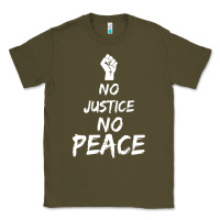 Army Green resist liberal Classic Tee - DesigneFamous