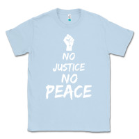 Dusty Blue resist liberal Classic Tee - DesigneFamous