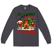 Smoke all i want for christmas is a choir Long Sleeve Tee - BarkalooDesign
