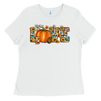 White fall love Ladies Tee - Artiststas