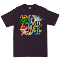 Plum summer time Premium Tee - CowhideDigitalArt