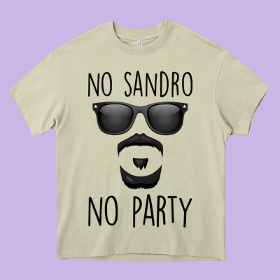 No Sandro No Party Heavy Core Tee Designed By Bettercallsaul