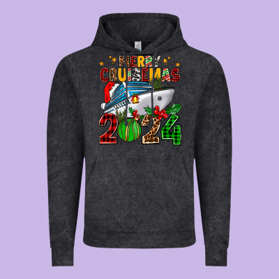 Merry Cruisemas 2024 Vintage Hoodie Designed By Adodesignshop