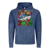 Vintage Denim merry cruisemas 2024 Vintage Hoodie - AdoDesignShop