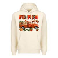 Tofu pumpkin farm truck Premium Hoodie - AdoDesignShop