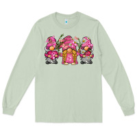 Matcha breast cancer gnome Long Sleeve Tee - BarkalooDesign