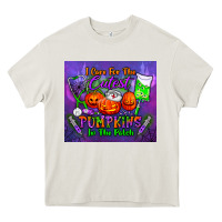 Cream i care for the cutest pumpkins in the patch tumbler Heavy Core Tee - BundleAndBundleShop