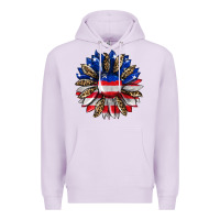 Lilac american flag leopard Premium Hoodie - RanaPortraitStore