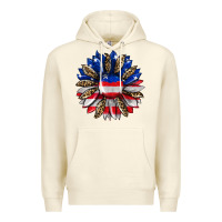 Sandshell american flag leopard Premium Hoodie - RanaPortraitStore