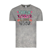 Thick Thighs And Love Vibes Vintage Tee | Teevron