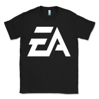 Black #electronicArts EA  white Classic Tee - DesigneFamous