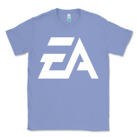 Colony Blue #electronicArts EA  white Classic Tee - DesigneFamous