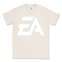 Natural #electronicArts EA  white Classic Tee - DesigneFamous