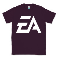 Plum #electronicArts EA  white Classic Tee - DesigneFamous