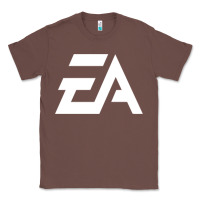 Chestnut #electronicArts EA  white Classic Tee - DesigneFamous