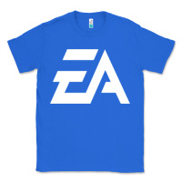 True Royal #electronicArts EA  white Classic Tee - DesigneFamous